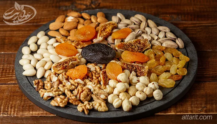 خشکبار حاوی ویتامین دی D
