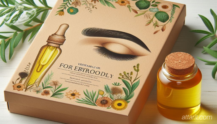 روغن گیاهی برای رشد ابرو